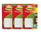 Command Picture Hanging Strips, Small, White, 8-Strips Each, by Command