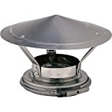 Cone de finition avec chapeau inox et bride de sécurité OPSINOX Inox diamètre : 153/200 Réf 094538
