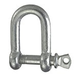 Connex DY270837 Manille Inox M5/10 mm 2 pièces