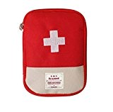 Coscelia Médecine Familiale Sac en Tissu d'Extérieur Portable Médecine Sac Premiers Secours Sac First Aid