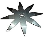 Couteau ambrogio étoile 8–l75 courbé 25 cm