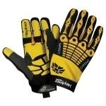 Cut Resistant Gloves, Yellow/Black, XL, PR by HexArmor