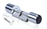 Cylindre électronique autonome rfid bt820-argent-75mm (37,5x37,5)