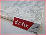 D C Fix autocollant marbre blanc/gris clair 45 cm x 1 m rouleau dos adhésif vinyle 2256
