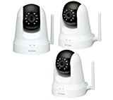 D-Link DCS-5020L*3 Webcam Wifi, Sans Fil
