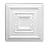 Dalles De Plafond En Polystyrène 08123 (Paquet de 80 pcs / 20 m2) Blancs