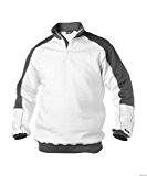 Dassy Sweat-shirt basiel Blanc/Gris, blanc