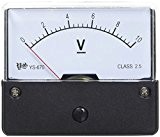 DC 0–10 V Rectangle analogique Panneau voltmètre compteur YS-670