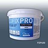 DecoFix Pro ORAC Decor FDP600 Colle d'installation Seau de 4,2 l | 6,4 kg pour moulure corniche cimaise et panneau