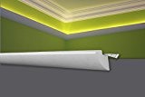 Decosa Moulure pour ruban LED G35 (Karoline), 45 x 42 mm longueur 2 m - PRIX SPECIAL LOT de 5 ...