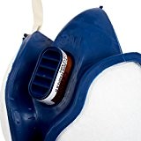 Demi-masque sans entretien à filtres intégrés FFA2P3R D 3M 4255