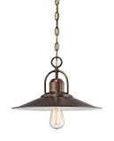 Designers Fountain 85432-OSB Newbury Station Down Pendant, Old Satin Brass by Designers Fountain