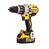 DEWALT DCD996P2-GB 18 V 3 Speed Cordless XR Brushless Combi Drill with 2 x 5 A Batteries in TSTAK - ...