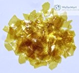 Dewaxed Blonde Shellac Flakes 1/4 Lb, or 4 Oz by WellerMart