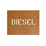 Diesel Pochoir Stencil Bundeswehr Militaire US Army carburant Convient pour Mercedes Benz Wolf G Model pour VW Iltis pour laquage ...