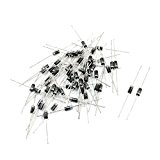 Diodes Schottky - SODIAL(R)Verbleites axial 55Pcs 1N5817 faible chute 1 a redresseur de barriere Schottky 20V