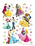 Disney Princess Decoration Sticker Adhesif Mural Geant Rèpositionnable 65x85cm