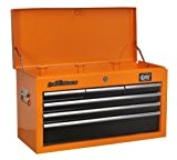 DJM American Pro Caisse à outils 6 tiroirs Orange
