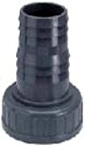 Douille de tuyau PVC avec écrou-raccord 11/2"x32mm