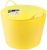 Draper Seau en plastique souple muti-usages 42 l yellow - £9.00