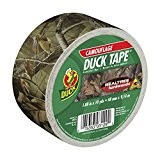 Duck Brand 1409574 Printed Duct Tape, Realtree Camouflage, 1.88 Inches x 10 Yards, Single Roll by Duck