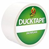 Duck Tape Ruban Adhésif de Masquage Flocon de Neige 48mm x 9,1m