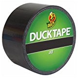 Duck Tape Ruban Adhésif de Masquage Noir Jais 48mm x 9,1m