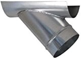 Duct Fitting 6 Round Saddle Tap on 12 Round HVAC Duct Sheet Metal Air Fittings by SMK