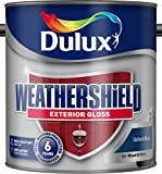 Dulux Weathershield Extérieur Gloss 2.5L Oxford Bleu
