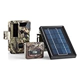 DURAMAXX Solar Grizzly Caméra embarquée faune &flore avec flash infrarouge (LED HD 8 MP, panneau solaire, 15 / 30 images ...