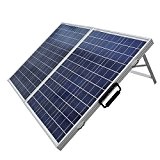 Eco de Worthy Panneau solaire, 12 V, polycristallin, pour Photovoltaïque, portable, pour camping-car/bateau/Kits de Chargeur de batterie 100W