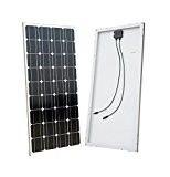 ECO-WORTHY 100w 12v module solaire panneau solaire photovoltaïque - monocristallin - cellule solaire idéal pour recharger les piles 12 volt