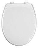 EISL ED69310 Blanc Abattant WC en Duroplast avec frein de chute/déclipsable