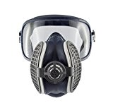Elipse SPR406 Intégra Lunette de protection combinée avec masque et filtres poussière P3, Taille-Medium/Large, bleu