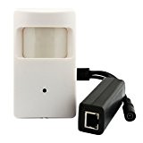 ELP 1.0megapixel PIR Style Pinhole Lens Mini Hidden Ip Cameras with POE Support Smart Phone View