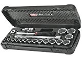 Facom - S6PB_17274 - Coffret 20 outils standard 1/2" 6 pans S6PB - Coffret à douilles série standard