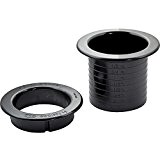 FastCap Dually Double-Sided Plastic Grommet, Black by Fastcap