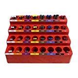 FastCap KISS DB SYSTEM 1/16-inch - 1/2-inch Color-Coded 82 Drill Bits by Fastcap