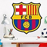 FC Barcelona Sticker Officiel Logo Football - 48 x 48cm