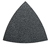 Fein 63717 083015 Feuille abrasive triangulaire Non perforée Grain P 80 (Import Allemagne)