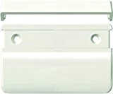 Fenster-bayram RAL 9010 Poignée de porte-fenêtre pur l'extérieur Blanc 70 x 50 x 12 cm