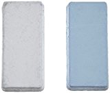 Fer feuilles Mini Pâtes à polir, Env. 120 g, blanc/bleu, a00037
