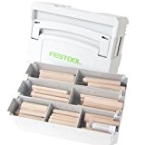 Festool DS 12/14 128 BU 498205 Assortiment de dominos en hêtre Taille XL