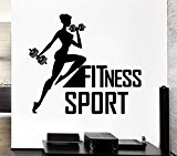 fireworkk – Sport Femme Fitness Bodybuilding – Mur Sticker Art Vinyle 55,9 x 88,9 cm