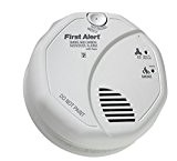 First Alert BRK SC7010BV Hardwired Talking Photoelectric Smoke and Carbon Monoxide Alarm by BRK Brands
