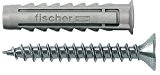 Fischer 70021 Jeu de 50 Chevilles à expansion SX S/10 6 x 30 mm