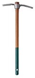 Fiskars 302341 – Générique – Pioche (Lance et fourche, Compact, 22 cm, avec manche, 50 cm)