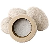 Formed Felt 1 Furniture Movers for Hard Surfaces (4 piece) - Oatmeal, Round SuperSliders by Super Sliders