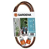 Gardena 18050-26 Tuyau Flex + Raccords PVC Orange 1,5 m