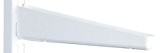 Générique - Console ou support pour cremaillere double perforation sparring-epoxy blanc - Long. mm.470 -